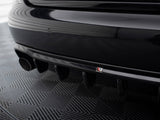 Rear Valance compatible with Audi A4 B8 Facelift (Version with single exhausts on both sides)