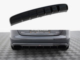 Rear Valance compatible with Audi A4 B8 Facelift (Version Without exhausts)