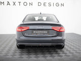 Rear Valance compatible with Audi A4 B8 Facelift (Version Without exhausts)