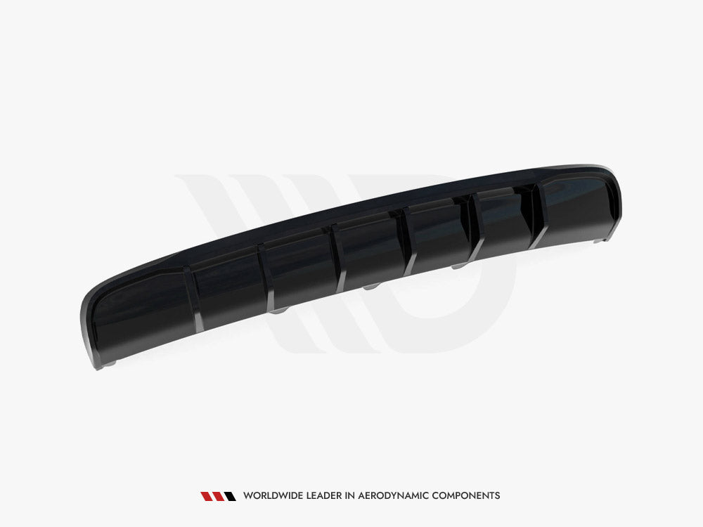 Rear Valance compatible with Audi A4 B8 Facelift (Version Without exhausts)