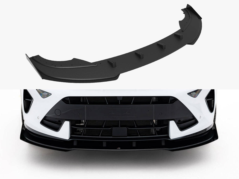 Street PRO Front Splitter V.1 + Flaps compatible with CUPRA Formentor Mk1 Facelift