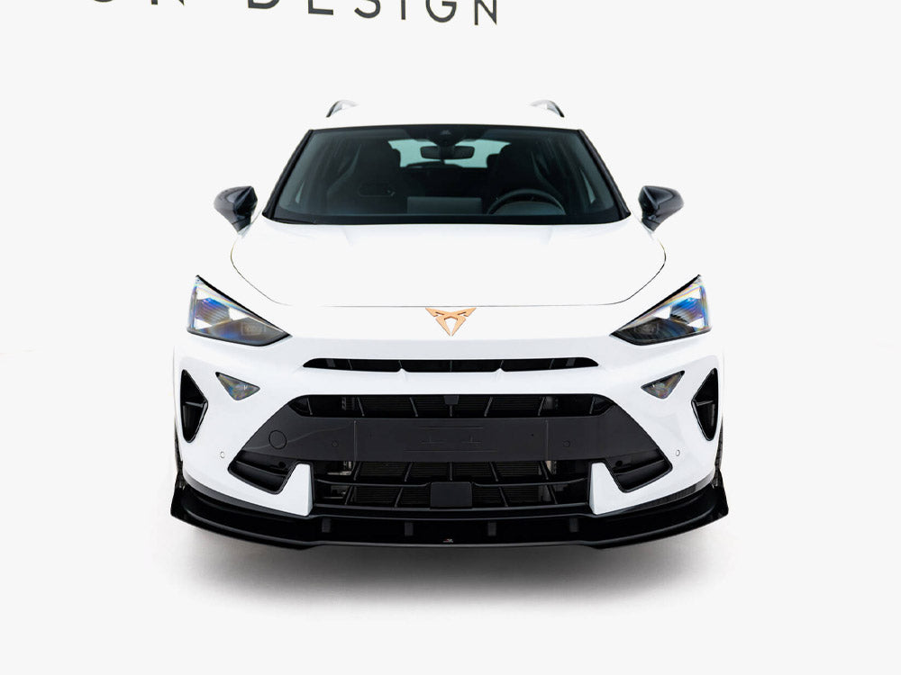 Street PRO Front Splitter V.1 + Flaps compatible with CUPRA Formentor Mk1 Facelift