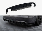 Rear Valance compatible with Audi A4 B8 (Version with single exhausts on both sides)