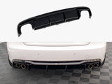 Rear Valance compatible with Audi A5 Coupe 8T Facelift (Version with dual exhausts on both sides)