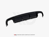 Rear Valance compatible with Audi A5 Coupe 8T Facelift (Version with dual exhausts on both sides)