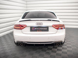 Rear Valance compatible with Audi A5 Coupe 8T Facelift (Version with dual exhausts on both sides)