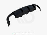 Rear Valance compatible with Audi A5 Coupe 8T Facelift (Version with dual exhausts on both sides)