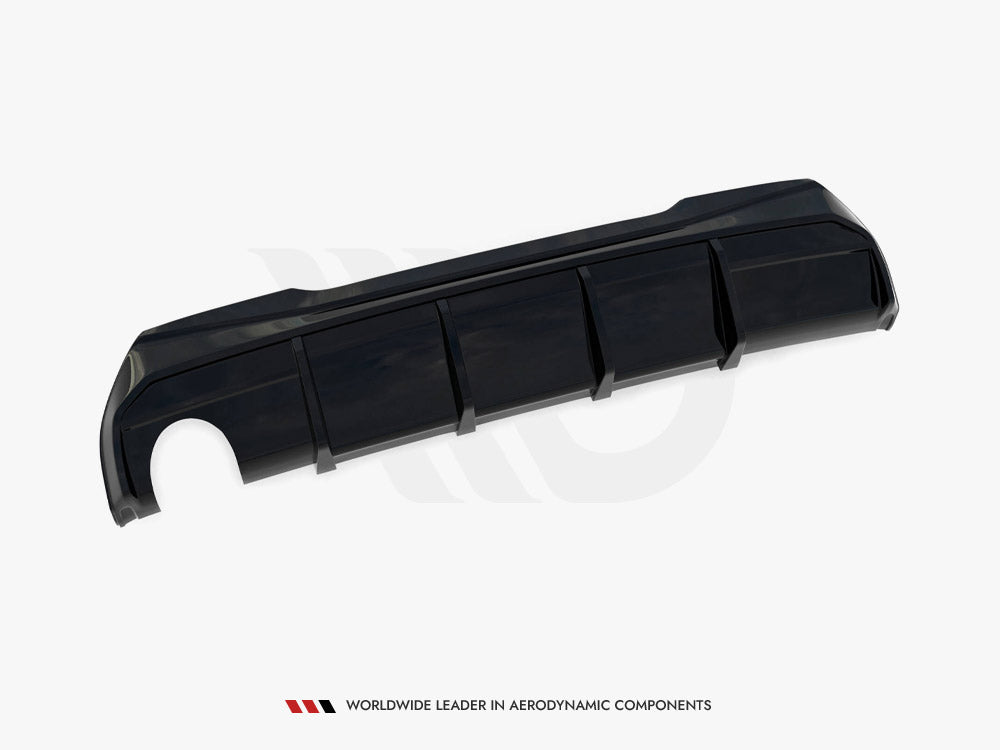 Rear Valance V.3 compatible with BMW 1 F40 M-Pack (Single exhaust Version on one Side)
