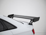 Carbon Spoiler With External Brackets Uprights compatible with Audi A3 / A3 S Line / S3 / RS 3 Sedan 8V / 8V Facelift