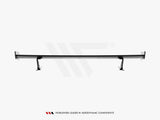 Carbon Spoiler With External Brackets Uprights compatible with Audi A3 / A3 S Line / S3 / RS 3 Sedan 8V / 8V Facelift
