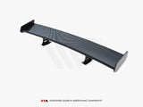 Carbon Spoiler With Internal Brackets Uprights + LED compatible with Audi A3 / A3 S Line / S3 / RS 3 Sedan 8V / 8V Facelift