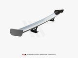 Carbon Spoiler With Internal Brackets Uprights compatible with Audi A3 / A3 S Line / S3 / RS 3 Sedan 8V / 8V Facelift