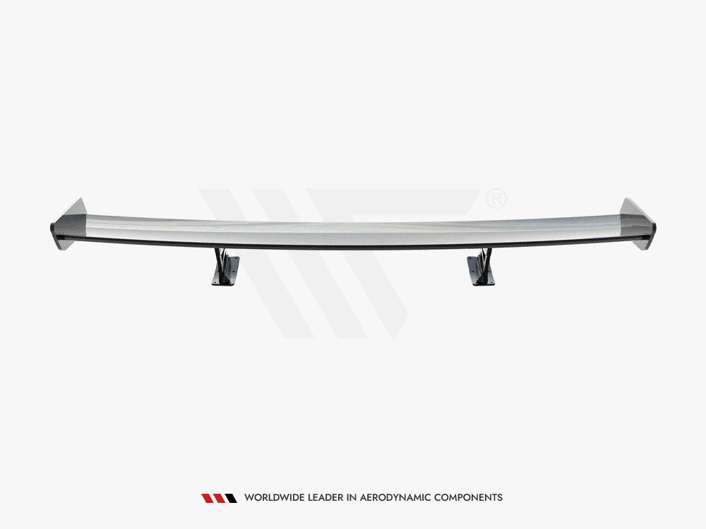 Carbon Spoiler With Internal Brackets Uprights compatible with Audi A3 / A3 S Line / S3 / RS 3 Sedan 8V / 8V Facelift