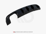 Rear Valance compatible with Audi A3 S Line Sportback 8V (Version with dual exhausts tips on one Side)
