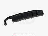 Rear Valance compatible with Audi A4 S Line Sedan / Avant B8 (Version with dual exhaust tips on one Side)