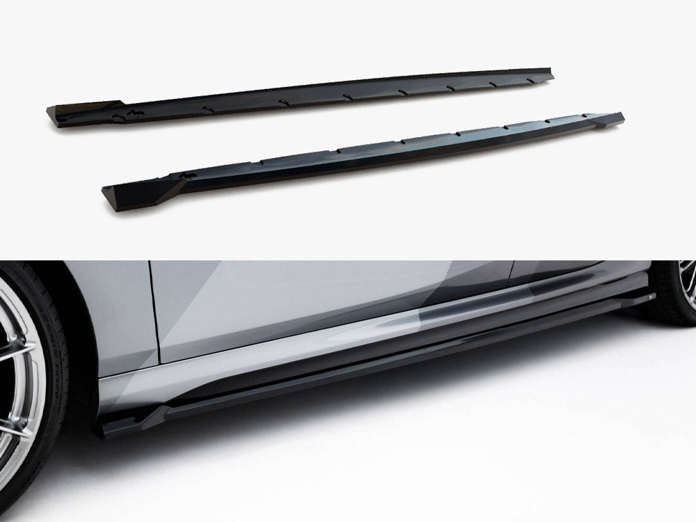 Side Skirts Diffusers V.3 compatible with BMW M135i F70