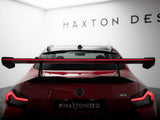 Carbon Spoiler With Upper Swan Mounting + LED compatible with BMW M2 G87