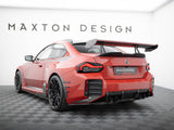 Carbon Spoiler With Upper Swan Mounting + LED compatible with BMW M2 G87