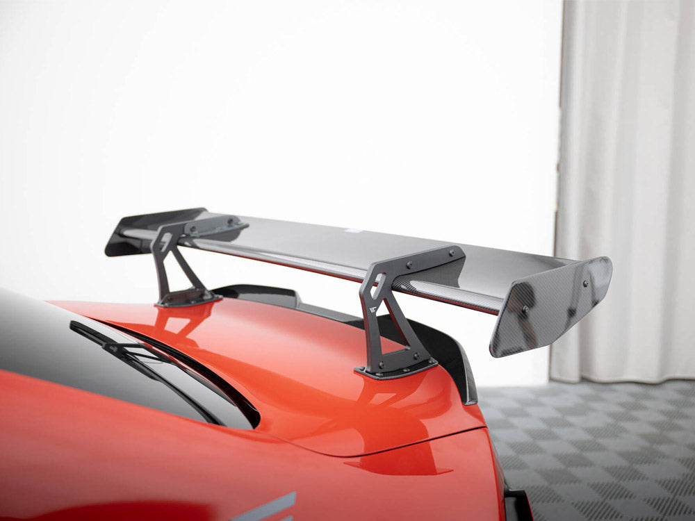 Carbon Spoiler With Upper Swan Mounting + LED compatible with BMW M2 G87