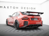 Carbon Spoiler With Internal Brackets Uprights compatible with BMW M2 G87