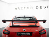 Carbon Spoiler With Internal Brackets Uprights compatible with BMW M2 G87