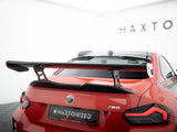Carbon Spoiler With Internal Brackets Uprights compatible with BMW M2 G87