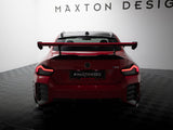 Carbon Spoiler With Internal Brackets Uprights + LED compatible with BMW M2 G87