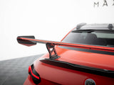 Carbon Spoiler With Internal Brackets Uprights + LED compatible with BMW M2 G87