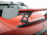 Carbon Spoiler With Internal Brackets Uprights + LED compatible with BMW M2 G87