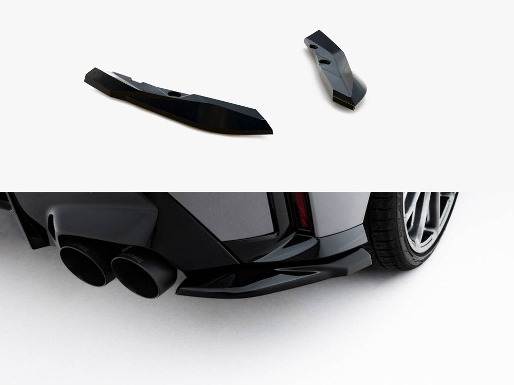 Rear Side Splitters V.4 compatible with BMW M135i F70