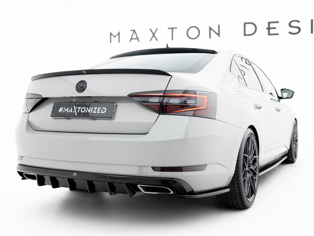 Rear Valance V.2 compatible with Skoda Superb Liftback / Combi Mk3