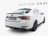 Rear Side Splitters V.2 compatible with Skoda Superb Liftback / Combi Mk3