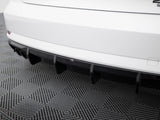Rear Valance compatible with Audi A3 Sedan 8V Facelift (Version with dual exhaust tips on one Side)