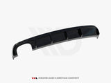 Rear Valance compatible with Audi A3 Sedan 8V Facelift (Version with dual exhaust tips on one Side)