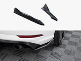 Rear Side Splitters V.2 compatible with Audi A3 Sedan 8V Facelift