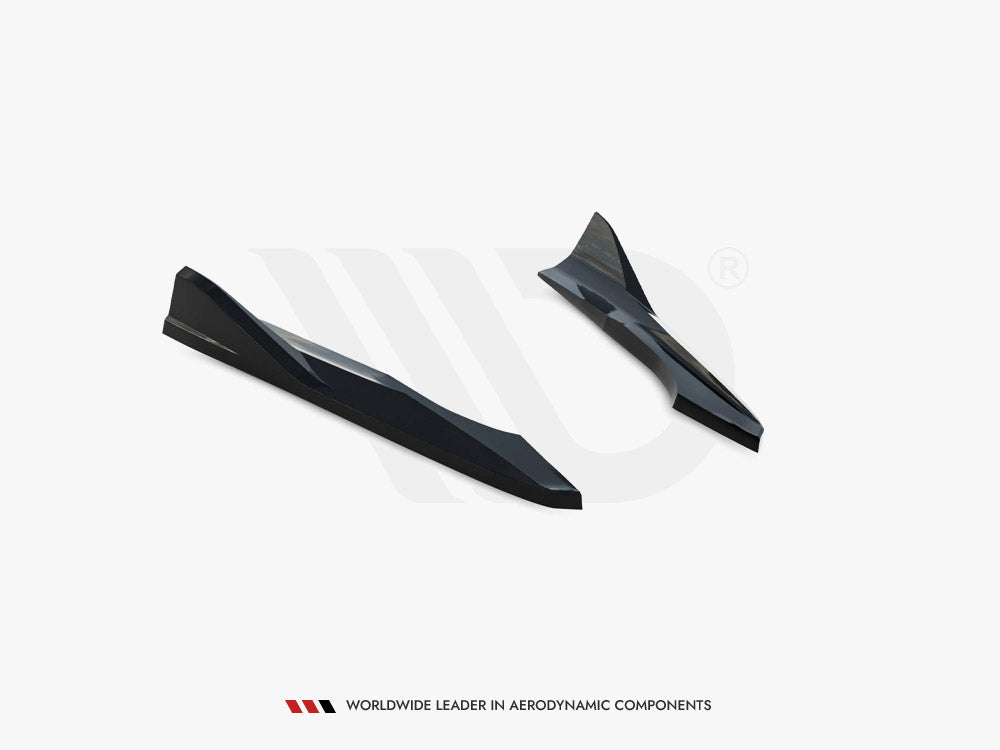 Rear Side Splitters V.2 compatible with Audi A3 Sedan 8V Facelift