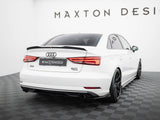 Rear Side Splitters V.1 compatible with Audi A3 Sedan 8V Facelift