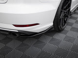 Rear Side Splitters V.1 compatible with Audi A3 Sedan 8V Facelift