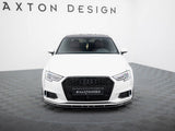 Front Splitter compatible with Audi A3 Sedan 8V Facelift