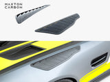 Prepreg Carbon Front Fender Side Vents compatible with Mercedes-AMG GT C C190 Facelift