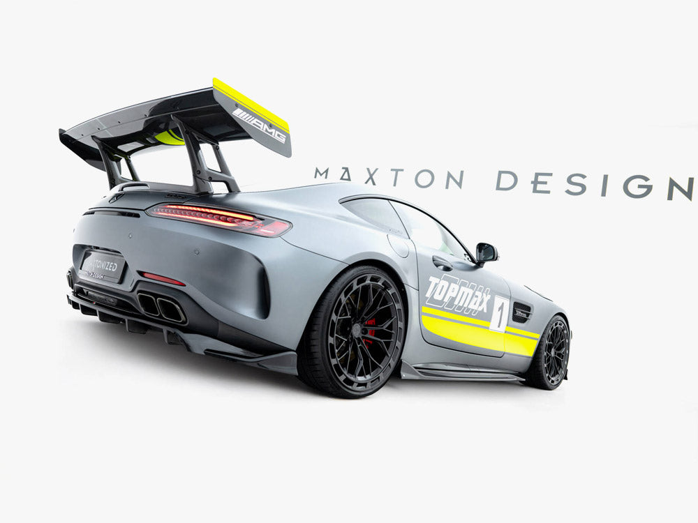 Rear Splitter (Vertical Bars) compatible with Mercedes-AMG GT C C190 Facelift