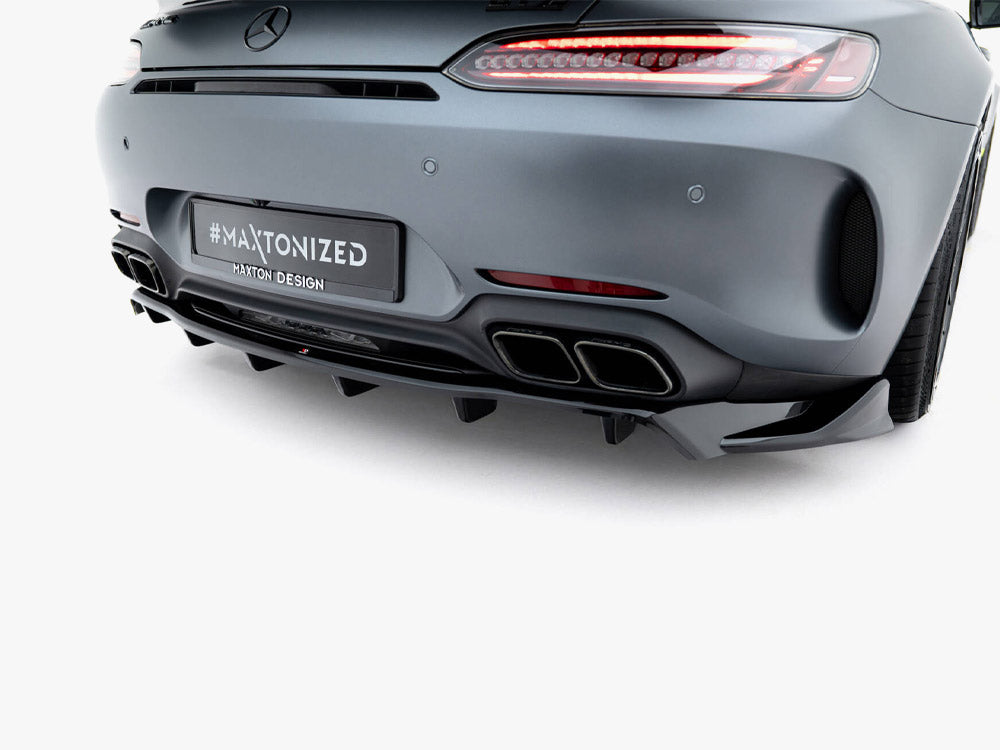 Rear Splitter (Vertical Bars) compatible with Mercedes-AMG GT C C190 Facelift