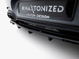 Rear Splitter (Vertical Bars) compatible with Mercedes-AMG GT C C190 Facelift