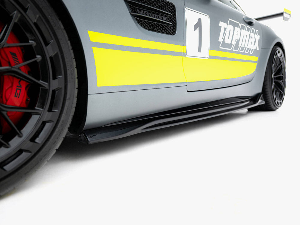 Side Skirts Diffusers compatible with Mercedes-AMG GT C C190 Facelift