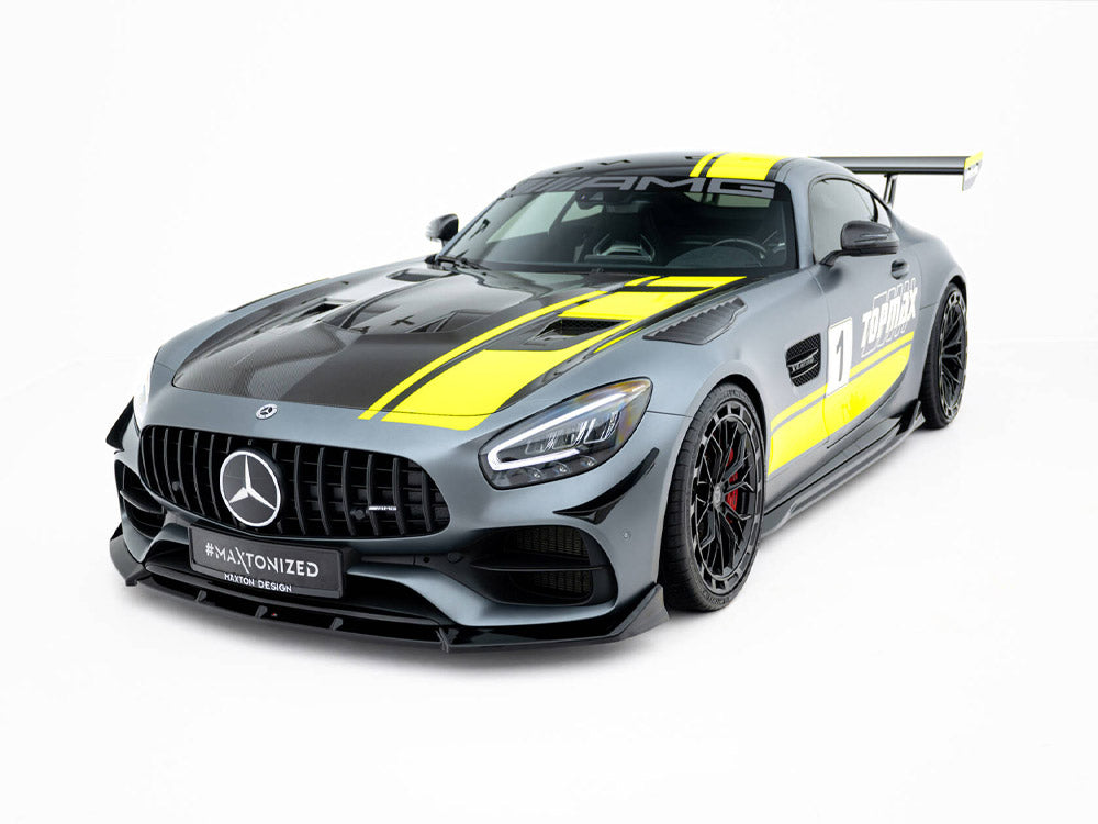 Front Splitter compatible with Mercedes-AMG GT C C190 Facelift