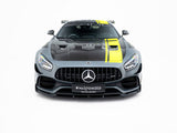 Front Splitter compatible with Mercedes-AMG GT C C190 Facelift