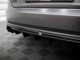 Rear Valance V.1 compatible with Audi A4 S Line B9 (Version with dual exhaust tips on one Side)
