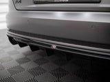 Rear Valance V.1 compatible with Audi A4 S Line B9 (Version with single exhaust tips on both sides)