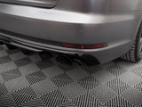 Rear Valance V.1 compatible with Audi A4 S Line B9 (Version with single exhaust tips on both sides)
