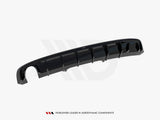 Rear Valance V.1 Audi A4 S Line B9 (Version with single exhaust tip on one Side)